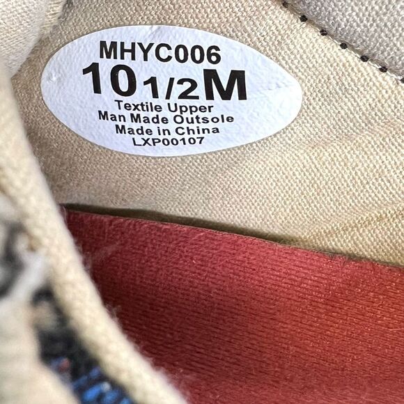 Twisted X Hooey Loper Casual Laced Shoes Western Graphic Canvas Men’s 10.5 - Picture 12 of 13